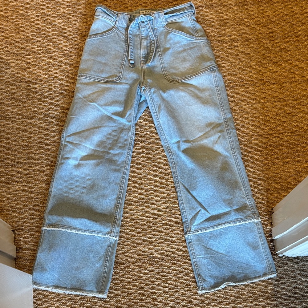 Derek Lam 10 Crosby Zuri Wideleg Jeans size 25